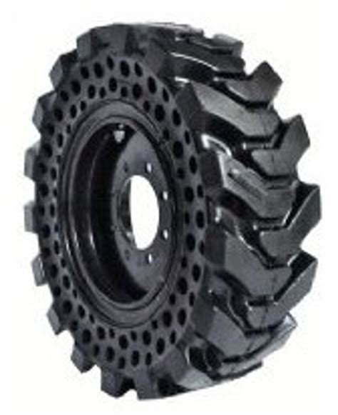 flat proof skid steer tire|12x16.5 solid skid steer tires.